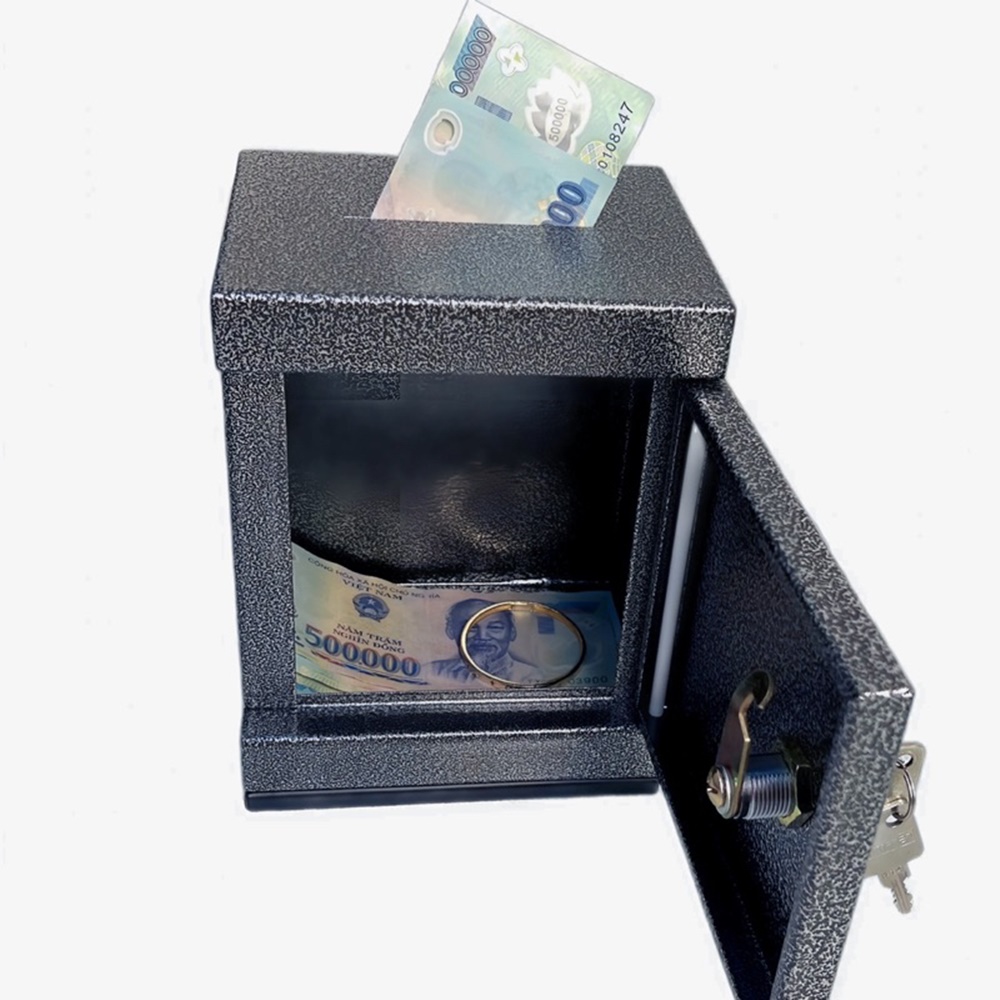 Két sắt mini đựng tiền thông minh – 'Chân ái' bảo vệ tài sản trong tủ nhỏ