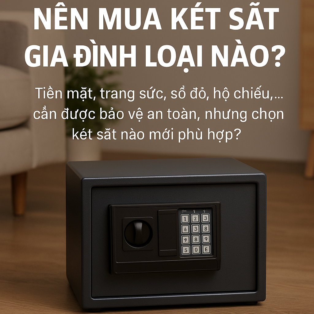 Nên mua két sắt gia đình loại nào