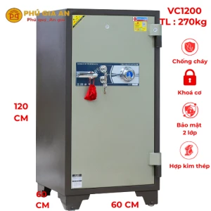Két sắt cỡ lớn khóa cơ đổi mã Adelbank VC1200