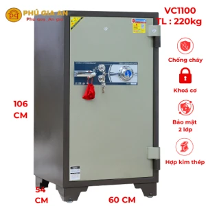 Két sắt cỡ lớn khóa cơ đổi mã Adelbank VC1100