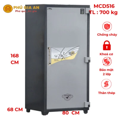 Két sắt thân thép dày 10ly Samurai MCD516-B10 két trong két