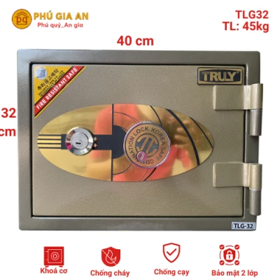 Két sắt Truly Gold TLG32C khóa cơ đổi mã