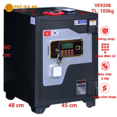 Két sắt siêu cường Việt Tiệp VE9208 điện tử