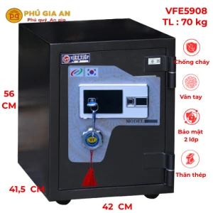 Két sắt vân tay mã số Việt Tiệp VFE5908 - model 2024