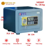 Két sắt Việt Tiệp siêu cường VE3207 điện tử báo động - Model mới