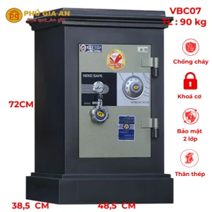 Két sắt Việt Tiệp VBC07 khóa cơ - Model 2024