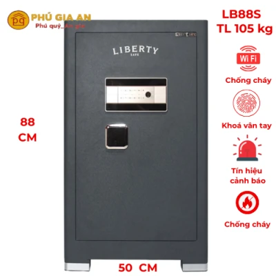 Két sắt Liberty LB88S vân tay mã số tích hợp App điện thoại thông minh