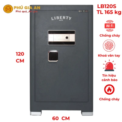 Két sắt Liberty LB120S vân tay mã số tích hợp App điện thoại thông minh