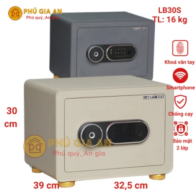 Két sắt mini Liberty LB30S vân tay mã số tích hợp App điện thoại thông minh