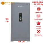 Két sắt Liberty LB120-PRO vân tay mã số tích hợp App điện thoại thông minh