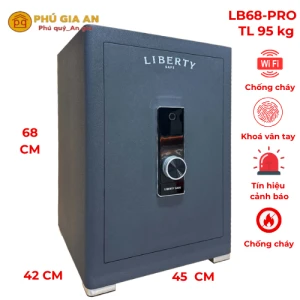 Két sắt Liberty LB68 PRO vân tay mã số tích hợp App điện thoại thông minh