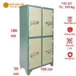 Tủ bảo mật 4 cánh Điện tử T4C-DT