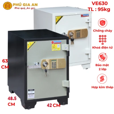 Két sắt Adelbank điện tử báo động VE630